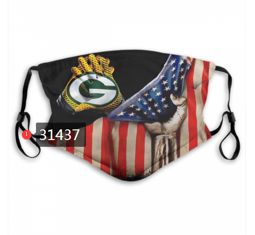 NFL 2020 Green Bay Packers 149 Dust mask with filter